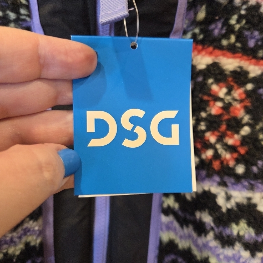 DSG Girls' XL (16) Cozy Fleece Full Zip Jacket Outerwear Warm Casual Outdoor New - Picture 4 of 11